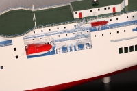 customized model of 186.5m RO-RO ship